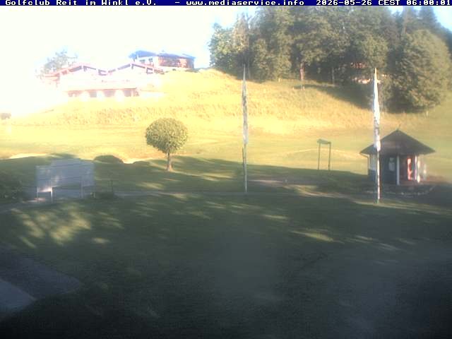 Archiv Foto Webcam Reit im Winkl: Golfplatz