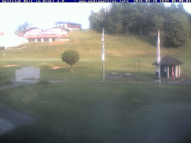 Archiv Foto Webcam Reit im Winkl: Golfplatz