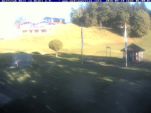 Archiv Foto Webcam Reit im Winkl: Golfplatz