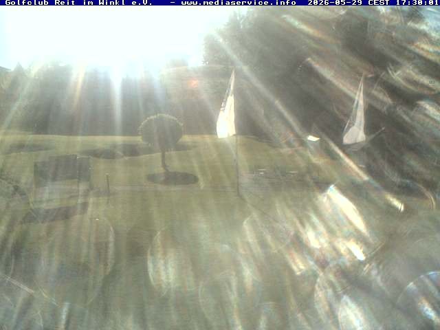 Archiv Foto Webcam Reit im Winkl: Golfplatz