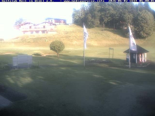 Archiv Foto Webcam Reit im Winkl: Golfplatz