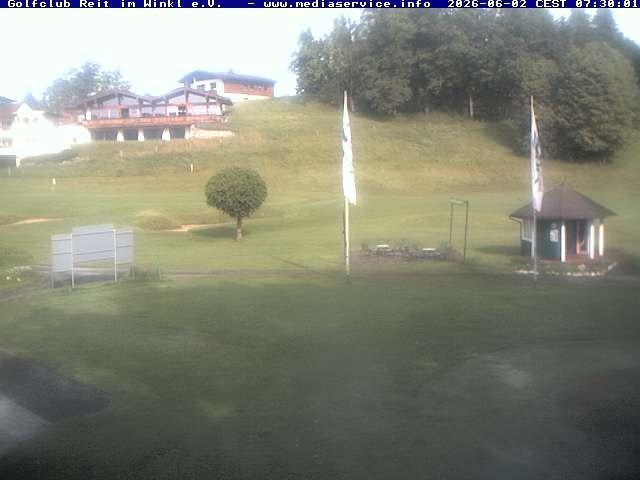 Archiv Foto Webcam Reit im Winkl: Golfplatz