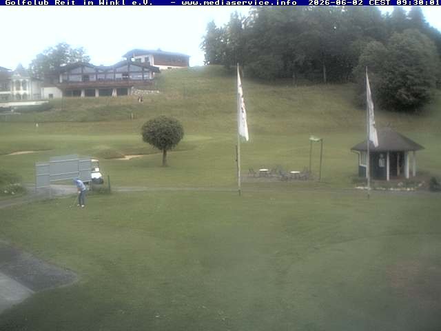 Archiv Foto Webcam Reit im Winkl: Golfplatz