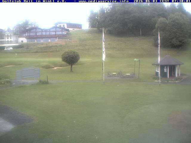 Archiv Foto Webcam Reit im Winkl: Golfplatz