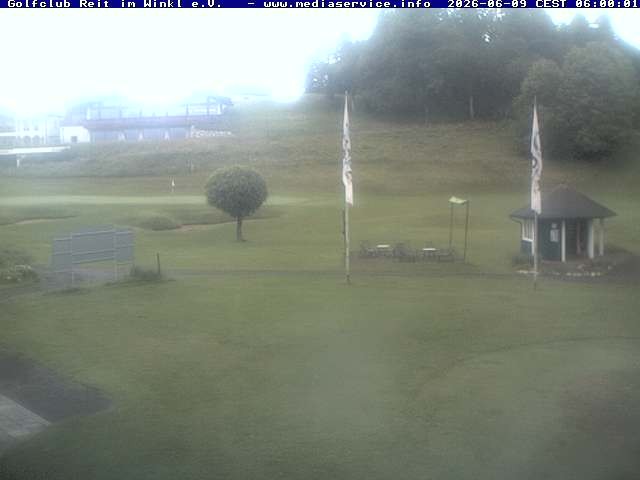 Archiv Foto Webcam Reit im Winkl: Golfplatz