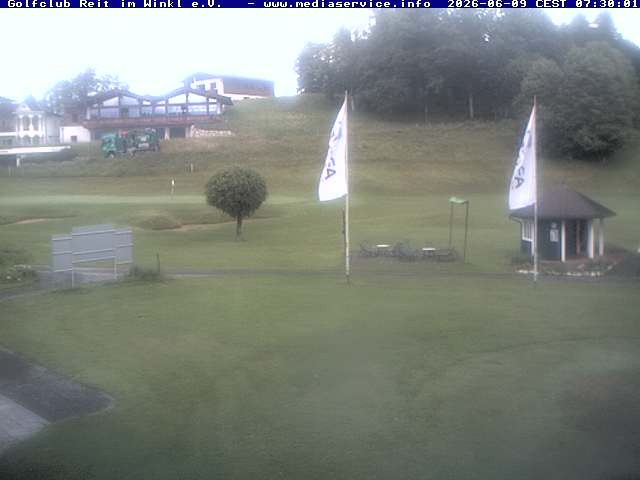 Archiv Foto Webcam Reit im Winkl: Golfplatz