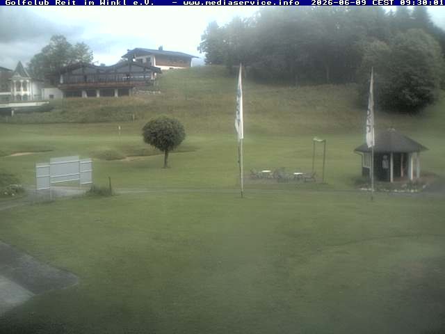 Archiv Foto Webcam Reit im Winkl: Golfplatz