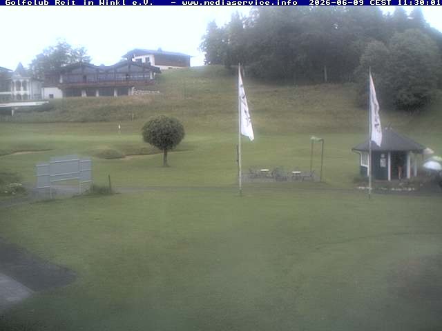 Archiv Foto Webcam Reit im Winkl: Golfplatz