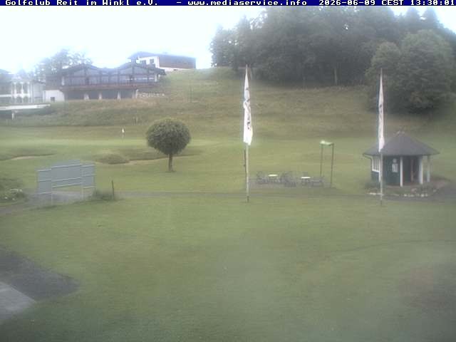 Archiv Foto Webcam Reit im Winkl: Golfplatz