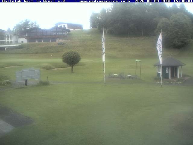 Archiv Foto Webcam Reit im Winkl: Golfplatz