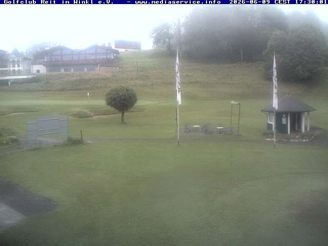 Archiv Foto Webcam Reit im Winkl: Golfplatz