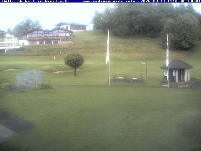 Archiv Foto Webcam Reit im Winkl: Golfplatz