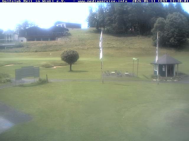 Archiv Foto Webcam Reit im Winkl: Golfplatz
