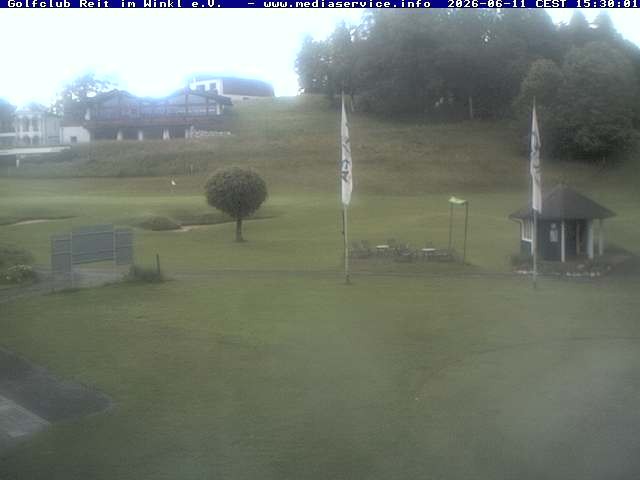Archiv Foto Webcam Reit im Winkl: Golfplatz
