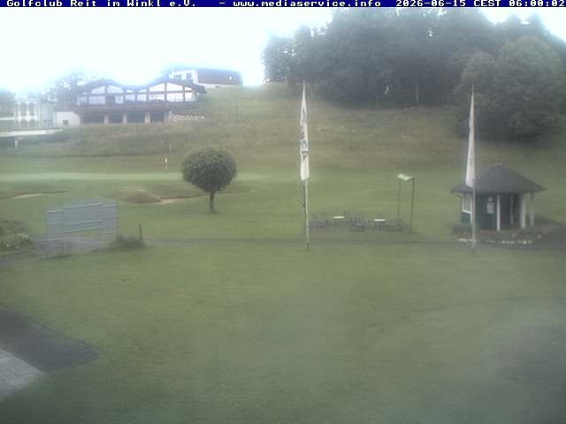 Archiv Foto Webcam Reit im Winkl: Golfplatz