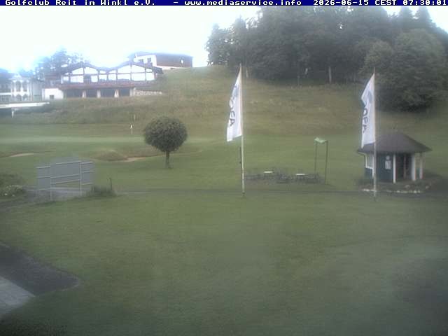 Archiv Foto Webcam Reit im Winkl: Golfplatz