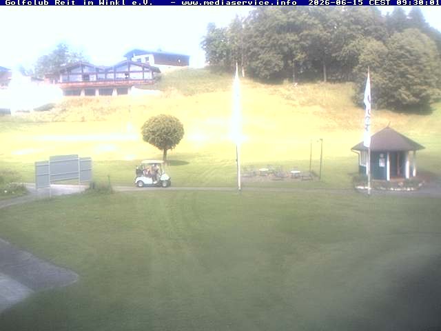 Archiv Foto Webcam Reit im Winkl: Golfplatz
