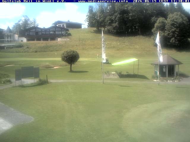 Archiv Foto Webcam Reit im Winkl: Golfplatz