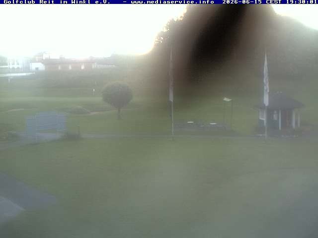 Archiv Foto Webcam Reit im Winkl: Golfplatz