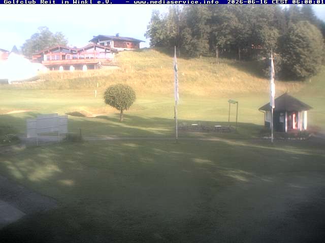 Archiv Foto Webcam Reit im Winkl: Golfplatz