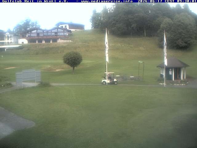 Archiv Foto Webcam Reit im Winkl: Golfplatz
