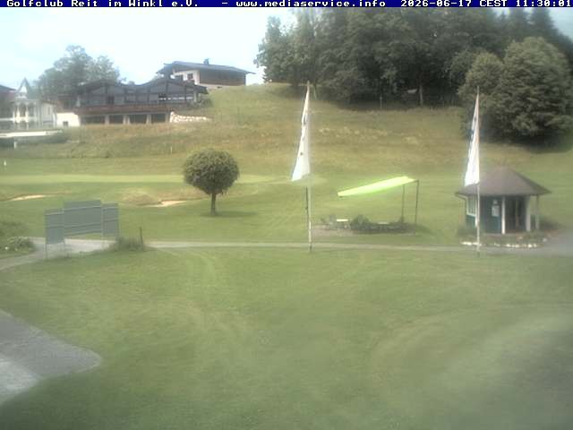 Archiv Foto Webcam Reit im Winkl: Golfplatz