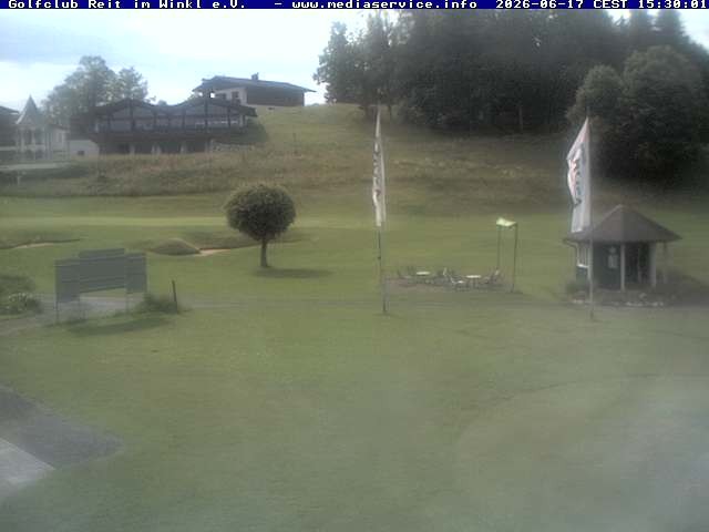 Archiv Foto Webcam Reit im Winkl: Golfplatz