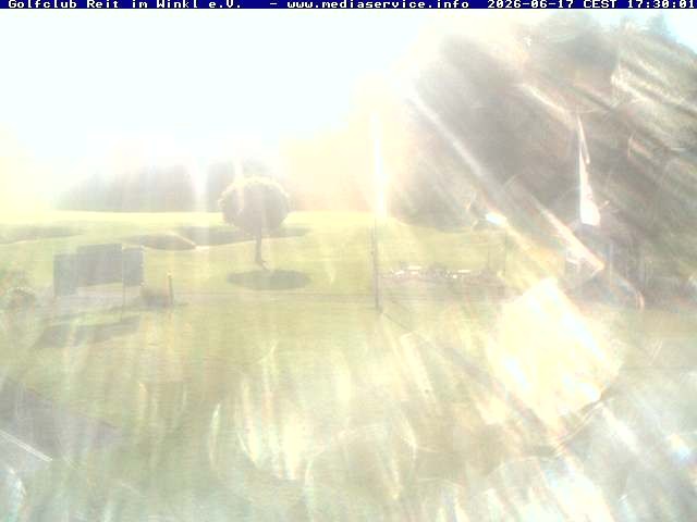 Archiv Foto Webcam Reit im Winkl: Golfplatz