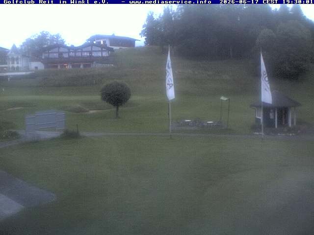 Archiv Foto Webcam Reit im Winkl: Golfplatz