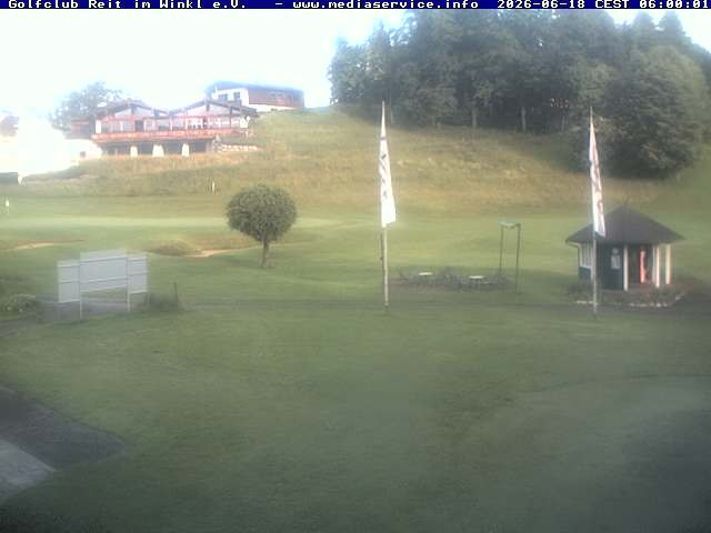 Archiv Foto Webcam Reit im Winkl: Golfplatz