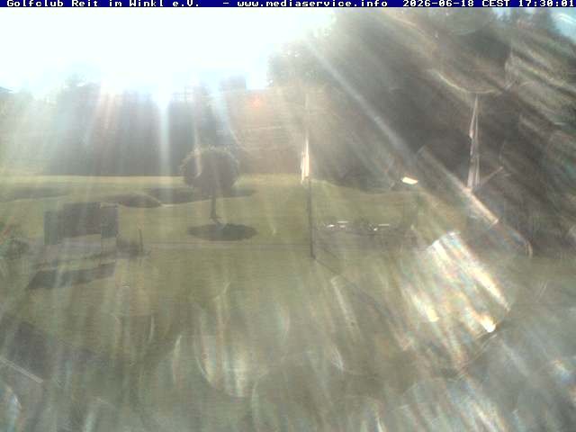 Archiv Foto Webcam Reit im Winkl: Golfplatz
