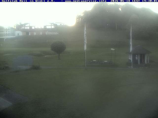 Archiv Foto Webcam Reit im Winkl: Golfplatz