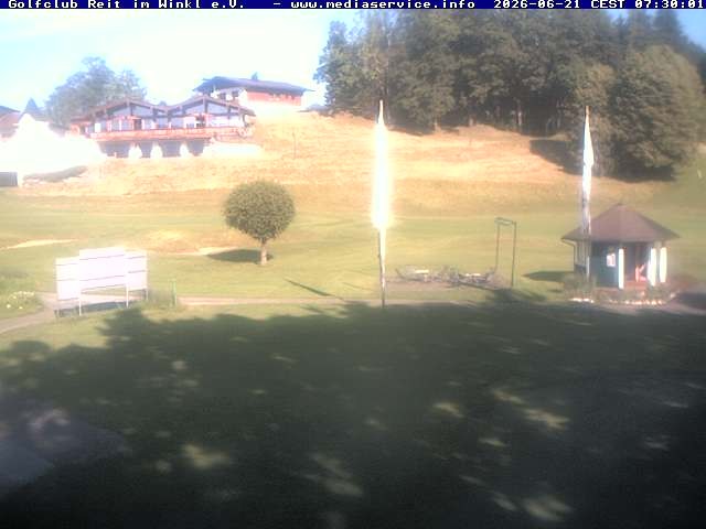 Archived image Webcam Golf course Reit im Winkl-Kössen