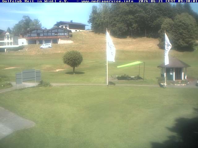 Archived image Webcam Golf course Reit im Winkl-Kössen