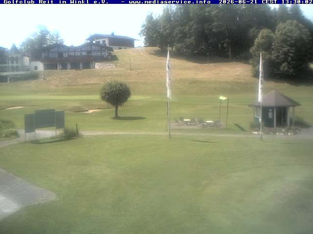 Archiv Foto Webcam Reit im Winkl: Golfplatz