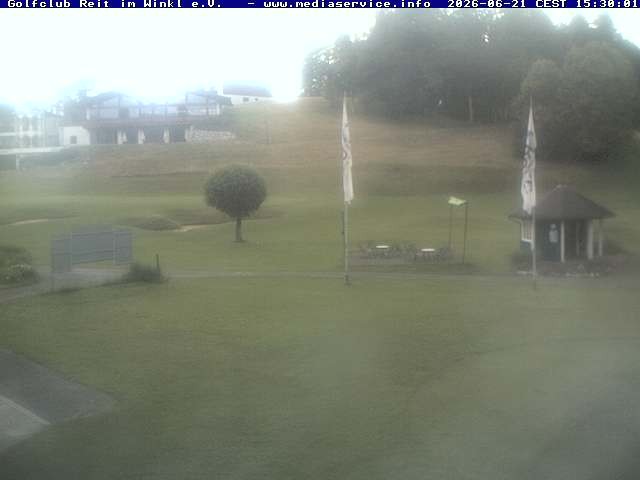 Archiv Foto Webcam Reit im Winkl: Golfplatz