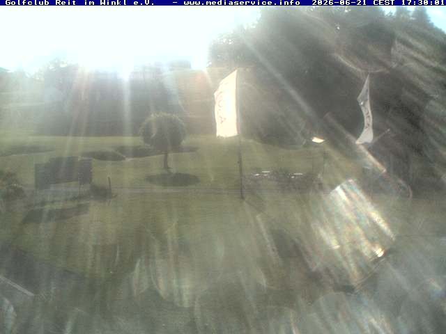 Archiv Foto Webcam Reit im Winkl: Golfplatz
