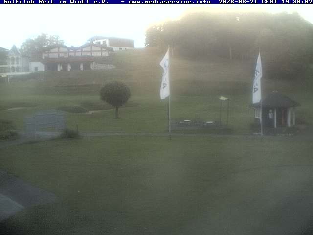 Archiv Foto Webcam Reit im Winkl: Golfplatz