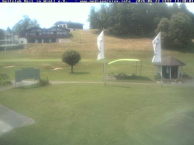 Archiv Foto Webcam Reit im Winkl: Golfplatz
