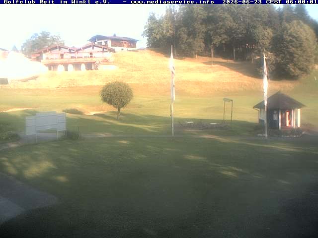Archiv Foto Webcam Reit im Winkl: Golfplatz