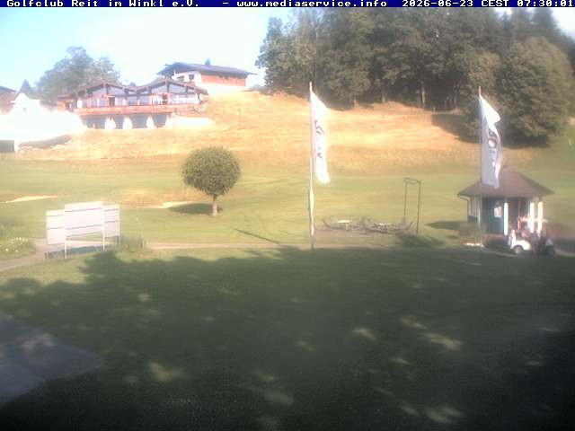 Archiv Foto Webcam Reit im Winkl: Golfplatz