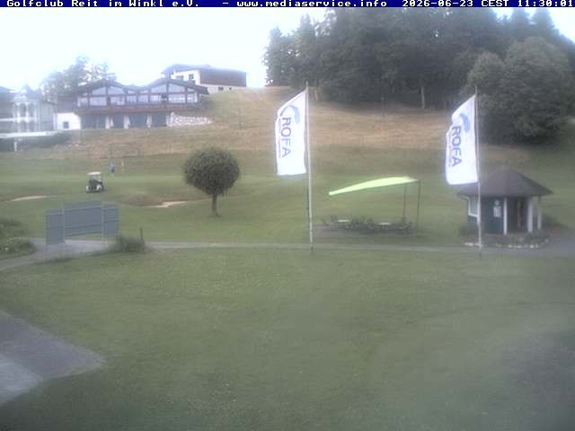 Archiv Foto Webcam Reit im Winkl: Golfplatz