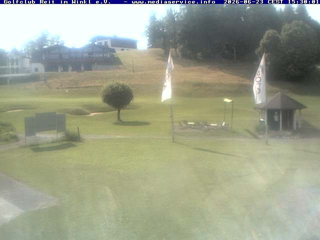 Archiv Foto Webcam Reit im Winkl: Golfplatz
