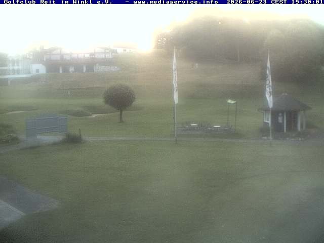 Archiv Foto Webcam Reit im Winkl: Golfplatz