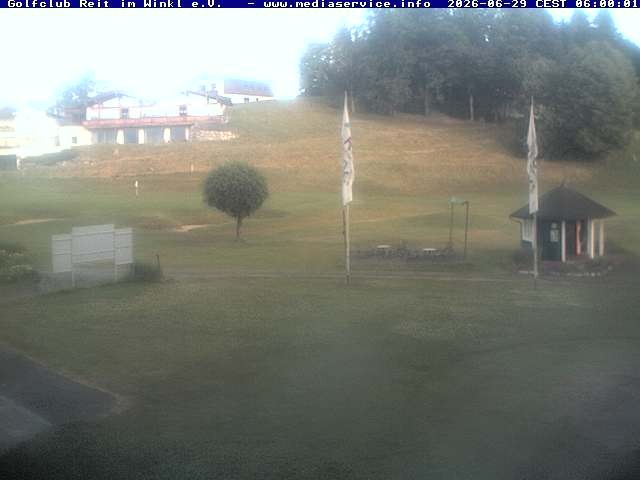 Archiv Foto Webcam Reit im Winkl: Golfplatz