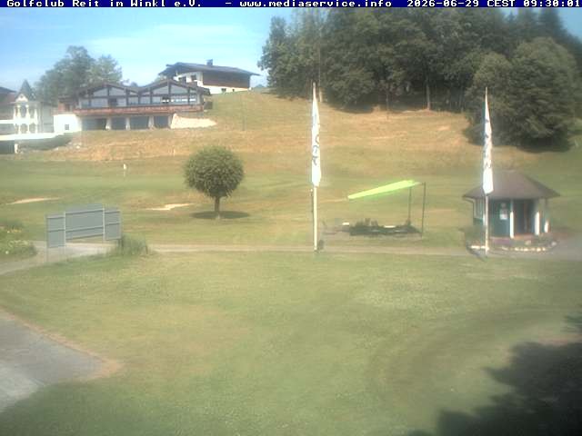Archiv Foto Webcam Reit im Winkl: Golfplatz