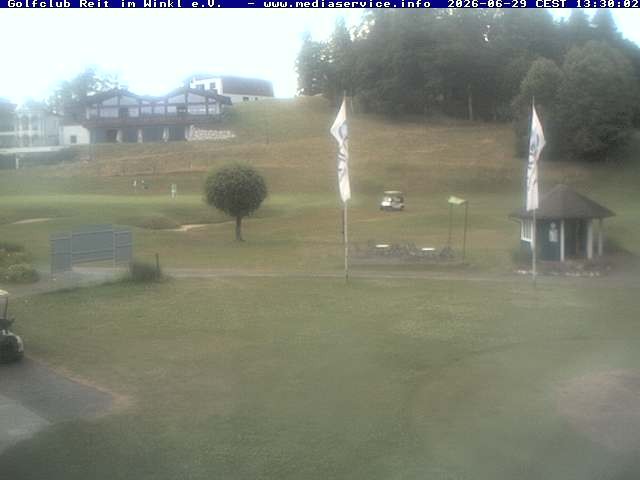 Archiv Foto Webcam Reit im Winkl: Golfplatz
