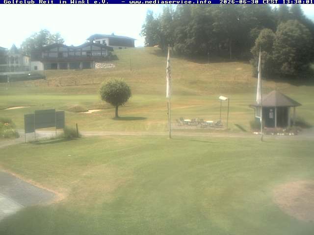 Archiv Foto Webcam Reit im Winkl: Golfplatz