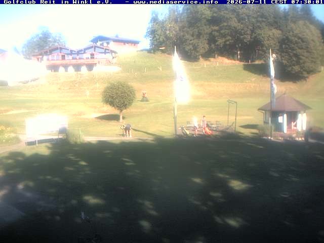 Archived image Webcam Golf course Reit im Winkl-Kössen