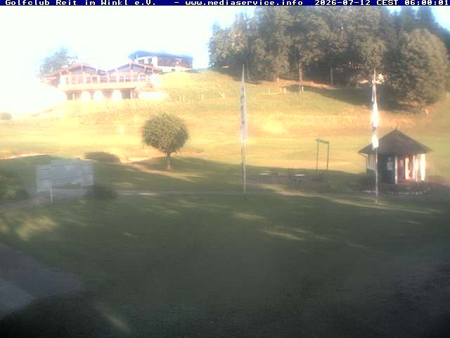 Archiv Foto Webcam Reit im Winkl: Golfplatz